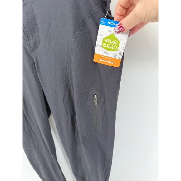 Columbia Women's Black Omni-Shield Outdoor Hiking Pants Size 10 Regular - Picture 3 of 12